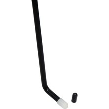 60 cm 6 mm Tek Kıvrımlı Vida Dişli Uçlu Boyasız Göçük Düzeltme Çubuğu - S4-02, Pdr Çubuk
