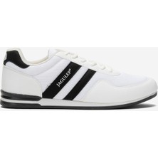 Liger Unisex Airfile İnce Taban Spor Ayakkabı BEYAZ - SİYAH