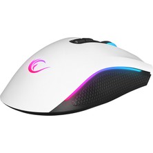 Rampage Smx-r44 V2 Makrolu Beyaz 12800 Dpı Rgb Ledli 80 Milyon Pro Gaming Oyuncu Mouse