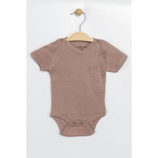 Aziz Bebe Erkek Kız Bebek Çıtçıtlı % 100 Pamuk Body & Zıbın