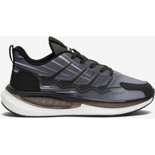 Liger Erkek Günlük Koşu Yürüyüş Spor Ayakkabı SİYAH - BEYAZ