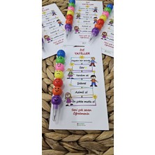 🎁 "iyi Tatiller! Kaleminiz Küçüldükçe Siz Büyüdünüz" Yazılı Özel Tasarım Kurşun Kalem – Anlamlı ve Şık Öğretmen & Öğrenci Hediyesi ✏️