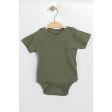 Aziz Bebe Erkek Kız Bebek Çıtçıtlı % 100 Pamuk Body & Zıbın