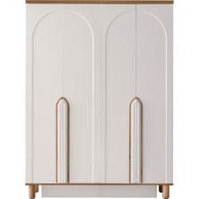 Kosova Mdf 4 Kapılı Dolap