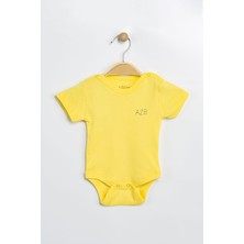 Aziz Bebe Erkek Kız Bebek Çıtçıtlı % 100 Pamuk Body & Zıbın