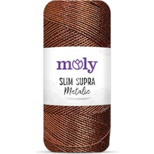 Moly Slim Supra Metalic El Örgü İpi 200 gr
