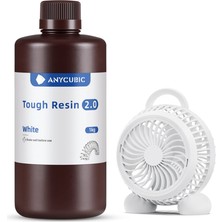 Anycubic Uv Tough(Sert Esnek) Reçine 2.0 1kg Beyaz