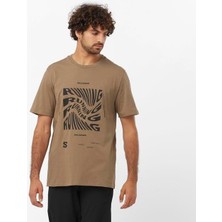 Salomon Running Graphic Ss Tee M Erkek T-Shirt