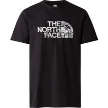 The North Face M S/S Woodcut Dome Tee Erkek T-Shirt