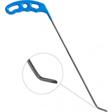 31 cm 5 mm Çap Sağlı Sollu Tek Kıvrımlı Sol Boyasız Göçük Düzeltme Çubuğu, Pdr Çubuk - S6-08