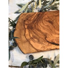 Zeytin Ağacı Kesme Tahtası - Sunum Tabağı