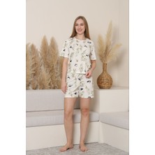 Modelli T-Shirt Şortlu Pijama Takımı