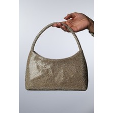 Roxane Altın Taşlı Kadın Abiye Çanta