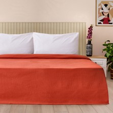 Evidea Soft Terra Çift Kişilik Pike - Kiremit - 200X220 cm