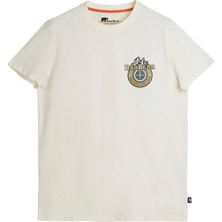 Anderson Beyaz Erkek Baskılı Tişört