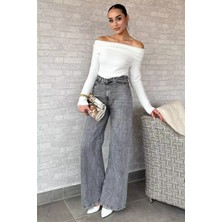 Gülseli Kadın Palazzo Jean Kot Pantolon P-00014813