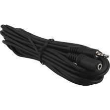 3.5 mm Stereo Erkek/dişi 5 Metre Uzatma Kablo