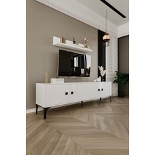 %100 Mdf Tv Ünitesi Raflı 180 cm
