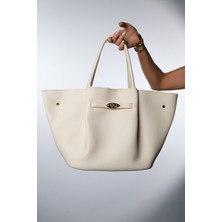 Nıcol Krem Floter Kadın Kol Çantası