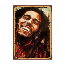 Yeni Yıldız Reklam Etro Bob Marley Vintage 20 x 30 Tablo