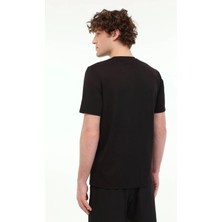 Lumberjack MB CT100 PES C T-SH 5FX Siyah Erkek Kısa Kol T-Shirt 101939390
