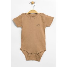 Aziz Bebe Erkek Kız Bebek Çıtçıtlı % 100 Pamuk Body & Zıbın