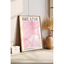 Aura Serisi Ahşap Çerçeveli Poster, Tablo NO:127