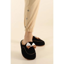 Papuç Sepeti 4118 Fiyonklu Kadın Günlük Ev Halı Misafir Terliği