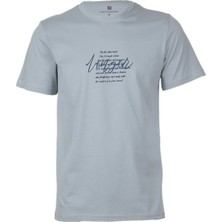 Erkek Linger Baskılı T-Shirt