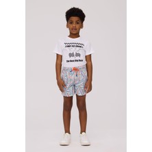 Bg Store Erkek Çocuk Desenli Şort