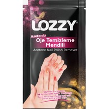 Lozzy Asetonlu Oje Temizleme Mendili 10 Adet