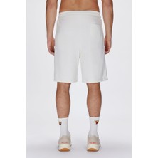 Gian Sweatshorts Beyaz Erkek Şort