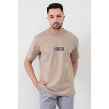 Vizon Erkek 0039 Baskılı Regular Kesim T-Shirt