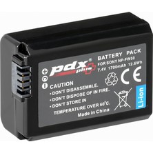 Pdx Plus,sony Için Yedek NP-FW50 Fotoğraf Makinesi Bataryası.