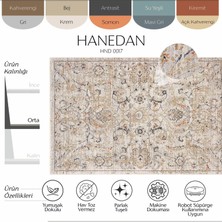 Cool Halı Hanedan Krem Halı Klasik Desenli Çiçekli Otantik Halı Bohem Tarz Vintage Oturma Odası Salon Halısı