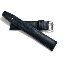 Fado Her Saate Uygun 18 mm Hakiki  Dana Derisi   ( 259 )  Mavi