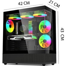 İzoly Cyber X40 I7 12700F 32GB Ddr4 Ram 1tb Nvme SSD RTX4060 8gb 27" 200Hz 240MM Sıvı Soğutma Oyuncu Masaüstü Bilgisayarı