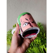 Pixxa One Piece Zoro Alt Tabanı Ağız Tasarımlı Kupa Bardak