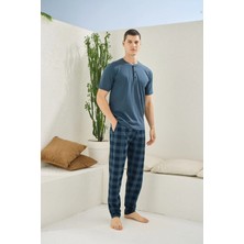 Kly Kısa Kol Erkek Pijama Takım 2111