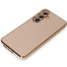 Newface Samsung Galaxy S24 Plus Kılıf Volet Silikon - Pembe Mrayd