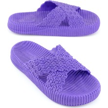 Gezer Kadın Yazlık Ev Banyo Islak Zemine Uygun Terlik