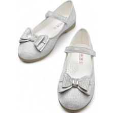 5952 Rahat Taban Tokalı Kız Çocuk Babet Ayakkabı Düğün Abiye Nişan Ayakkabısı