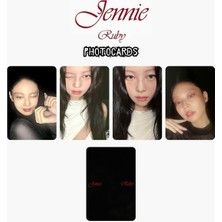 Blackpınk Jennie '' Ruby '' Photocards Set 4