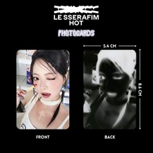 Le Sserafım '' Hot '' Photocards Set Standart 1