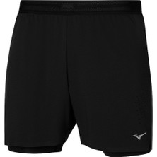 Mizuno Tech Light 5.5 2 In 1 Short Erkek Şort Siyah