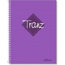Mcreative Color A5 Defter Çizgili 200 Syf Mor Tranz