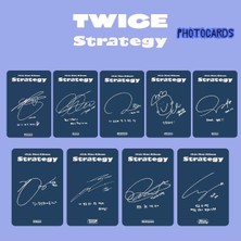 Twıce '' Strategy '' Digipack Photocards Set