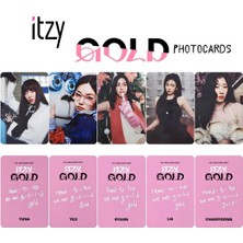 Itzy '' Gold '' Nemo Pink Ver. Photocards Set