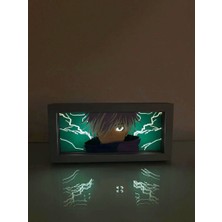 Gojo 3D Anime Lightbox Işıklı Kutu Tablo