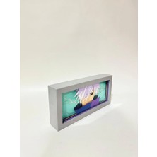 Gojo 3D Anime Lightbox Işıklı Kutu Tablo